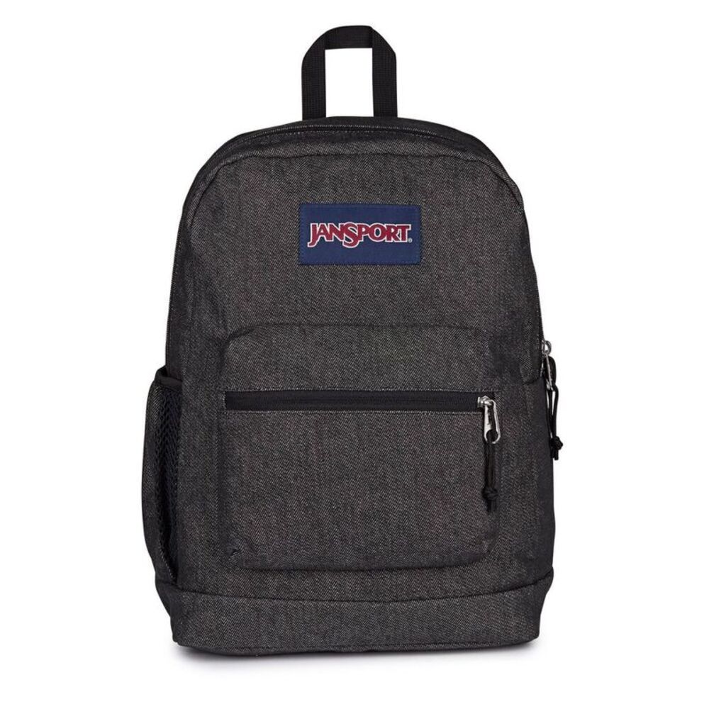 Cross Town Plus Remix 17" Backpack with Expandable Pocket - Black